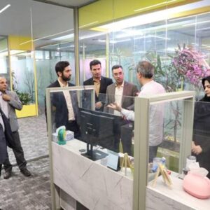 بازدید هیات  سازمان بازرسی کل کشور از مرکز ارتباط مردمی سازمان امور مالیاتی (1526)