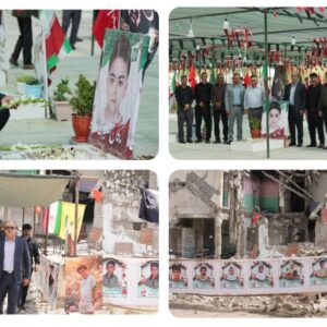 تجدید میثاق مدیرکل امور مالیاتی هرمزگان با شهدای مدرسه شجره طیبه میناب > سازمان امور مالیاتی کشور